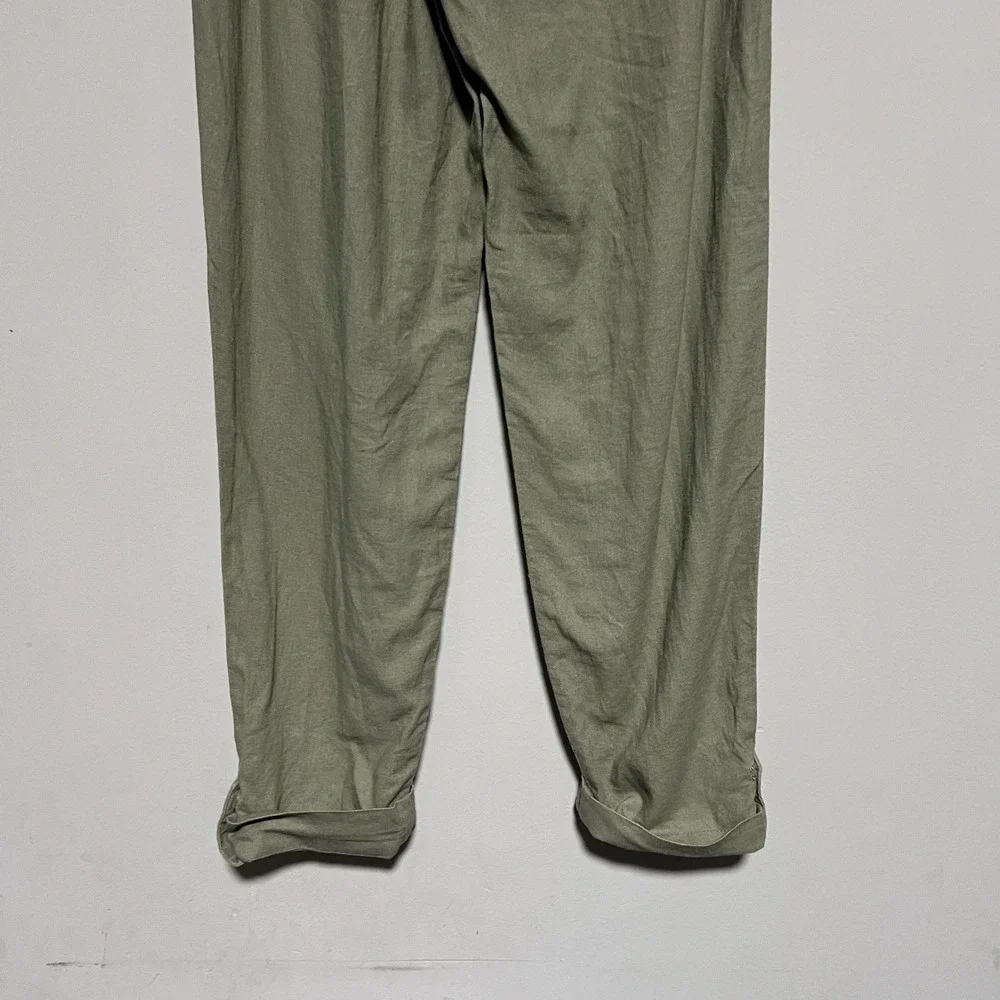 Sincerely Jules Women's Small Boho Convertible Pant Elastic Ruffle Waist NWT - Picture 7 of 7